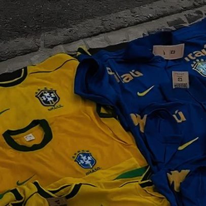 O destino das camisas piratas apreendidas pela Receita