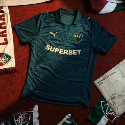 Fluminense lança terceiro uniforme verde escuro para 2026