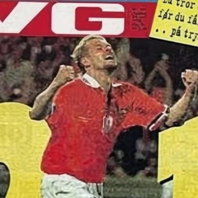 Jornal norueguês repete capa de vitória sobre o Brasil e pede façam de novo