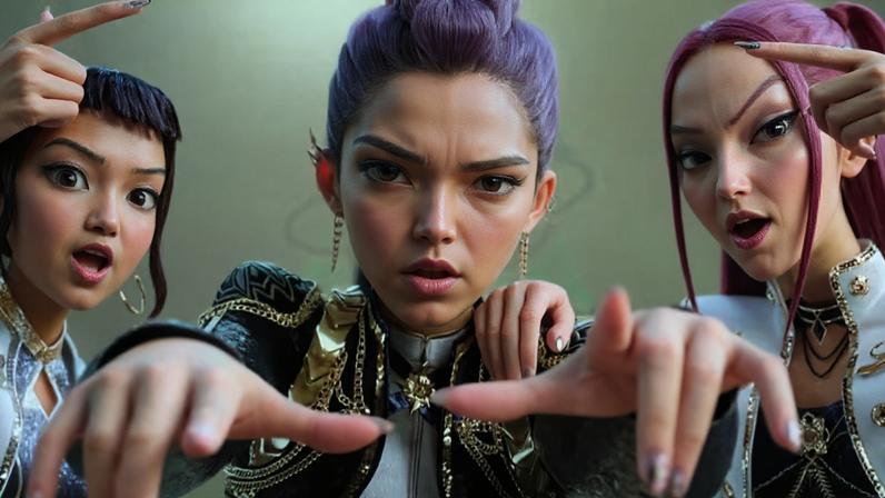 Guerreiras do K-pop está entre os melhores filmes de animação recentes para dar uma chance e assistir — Foto: Divulgação/Netflix