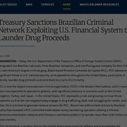PF prende secretária sancionada pelos EUA por ligações com PCC; empresário foragido