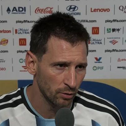 Messi encerra jogo contra Cabo Verde com galo na cabeça