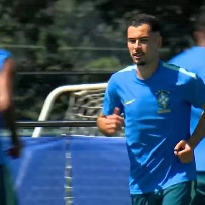 Brasil faz último treino antes do confronto com a Noruega