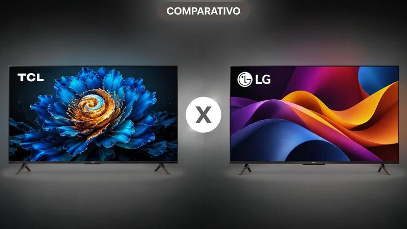 Qual é a melhor TV entre LG e TCL? — Foto: Arte/TechTudo