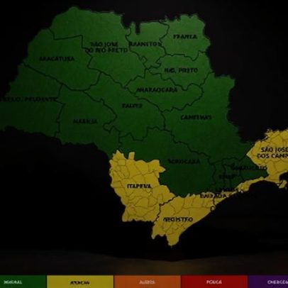Defesa Civil alerta chuva, ventos fortes e queda de temperatura em SP