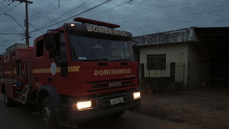 Moradores afirmaram que cigarro aceso acabou caindo em cima de colchão