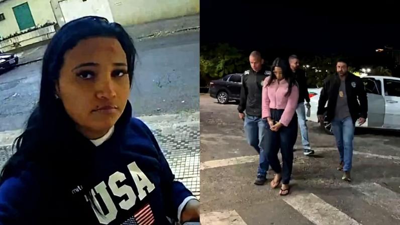 Paola Stefany Neto Cirino foi presa em Itabira, região Central de Minas
