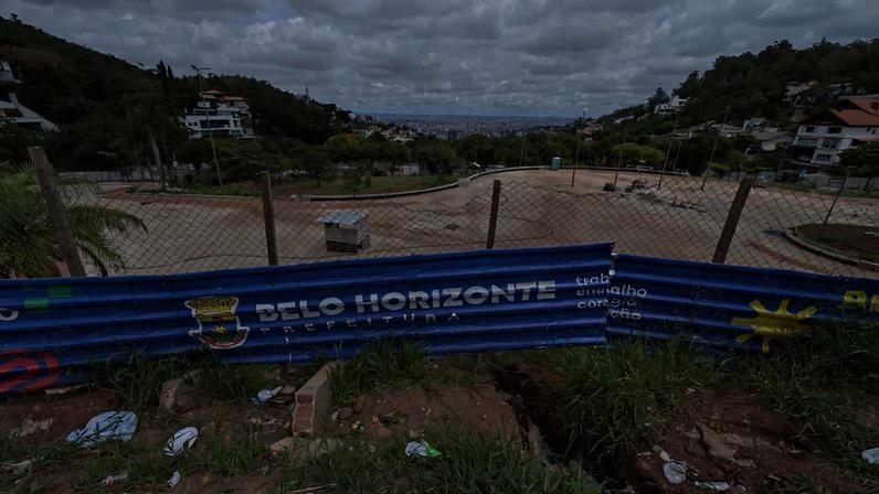 Praça do Papa está em obras desde 2024