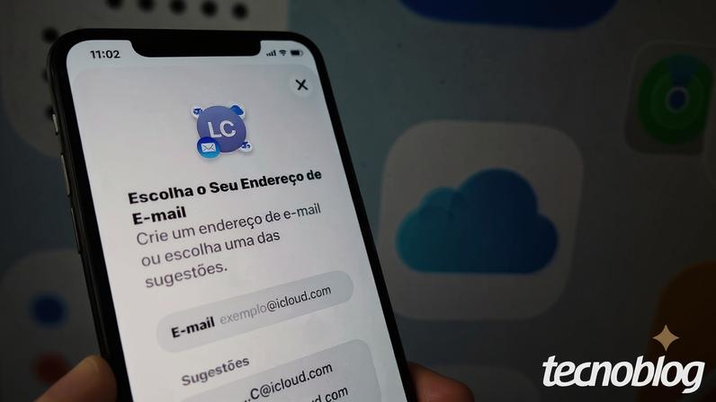 Acessando o “Ajustes” no iPhone (imagem: Lupa Charleaux/Tecnoblog)