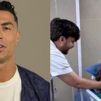 Ronaldo convida garoto sobrevivente de terremotos na Venezuela para assistir jogo