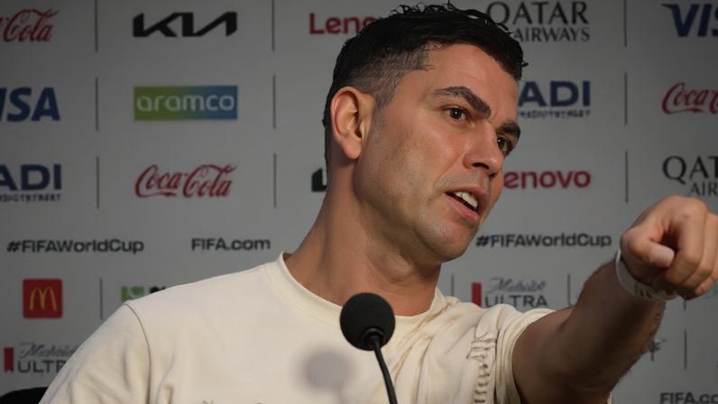 Cristiano Ronaldo em entrevista coletiva pré-jogo entre Portugal e Espanha pela Copa do Mundo 2026