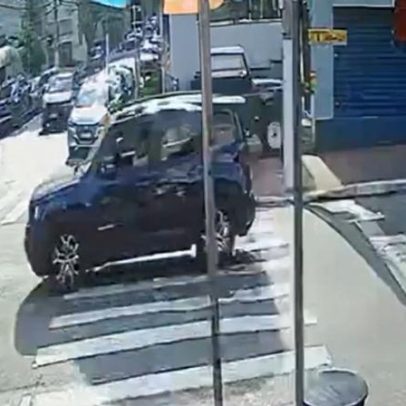 Perseguição policial termina em batida nos Jardins, SP