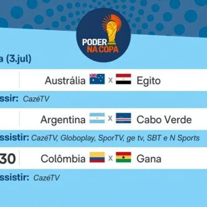 Copa 2026: jogos desta sexta, horários e onde assistir