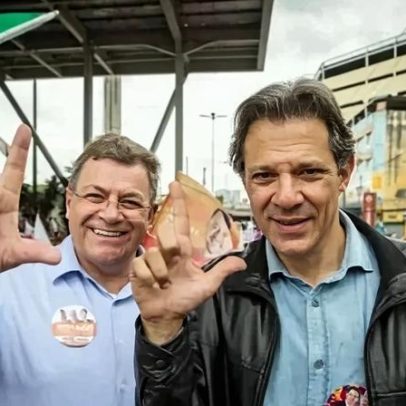 Datafolha: coordenador da campanha de Haddad reage a Tarcísio à frente