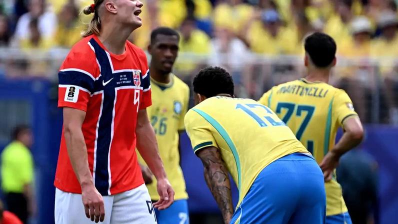 Brasil perde para a Noruega