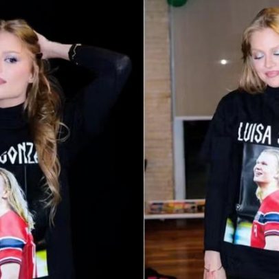 Luísa Sonza comenta Haaland e promete jogar mal contra o Brasil