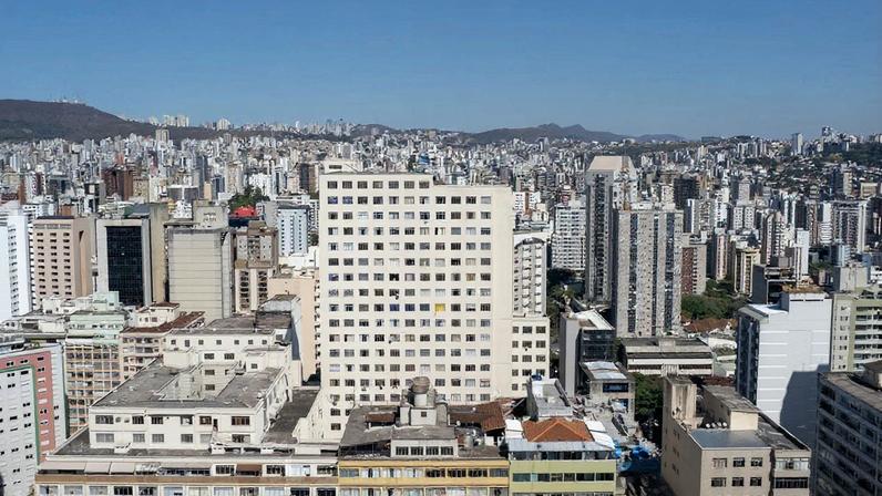 Vista aérea de Belo Horizonte