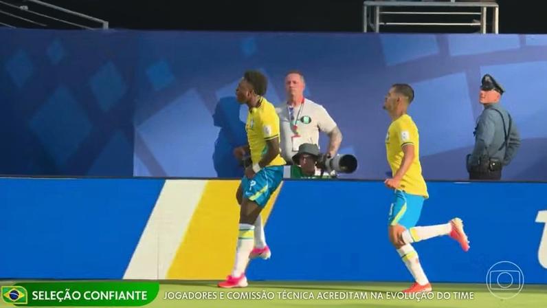 Após ciclo de instabilidade, seleção encontra confiança e vê evolução na Copa — Foto: Jornal Hoje