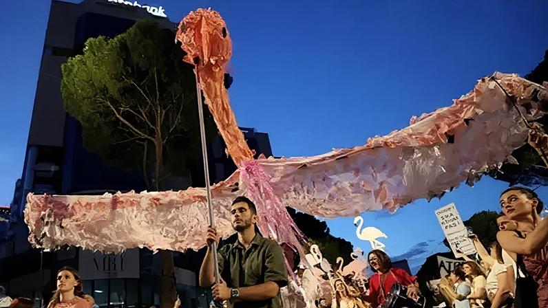 Revolta do Flamingo cresce com milhares pedindo a saída do PM da Albânia