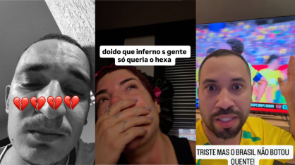 João Gomes, Gkay, Gil do Vigor lamentam derrota do Brasil