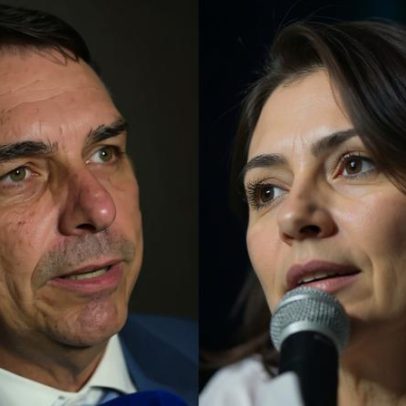 Flávio Bolsonaro cai em provocação da madrasta, segundo relatos