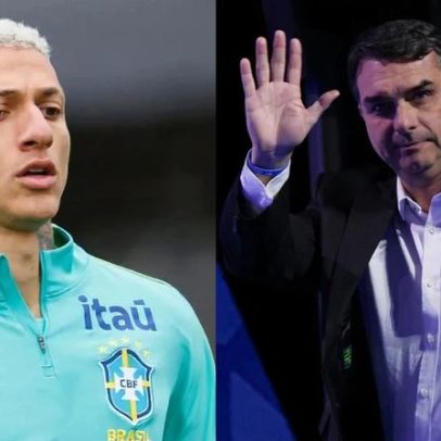 Richarlison volta a citar disputa de mansão com Flávio Bolsonaro