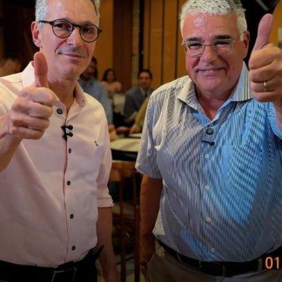 Girão oficializa pré-candidatura ao governo do Ceará ao lado de Zema