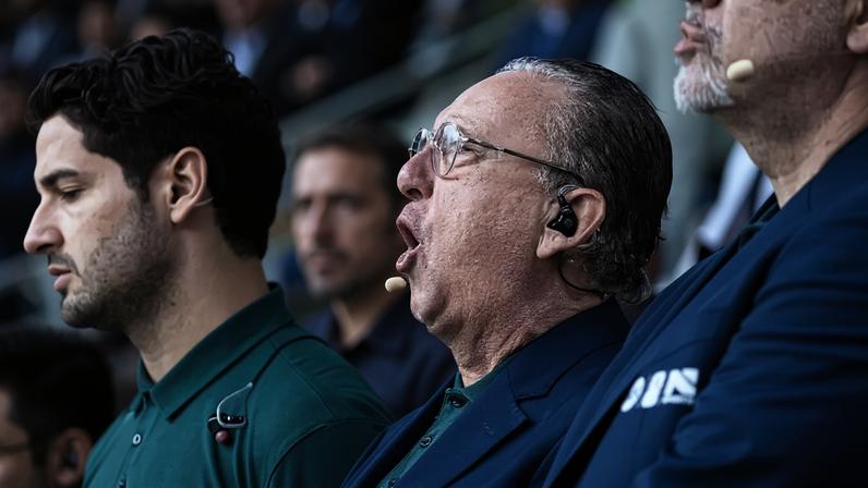 Galvão Bueno recebeu convite para narrar pela Cazé TV, mas negou
