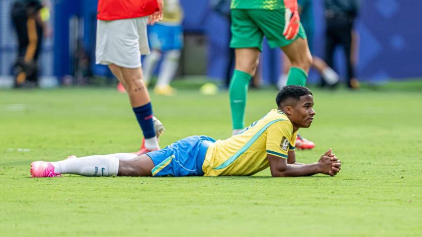 Endrick perdeu grande chance para o Brasil contra a Noruega