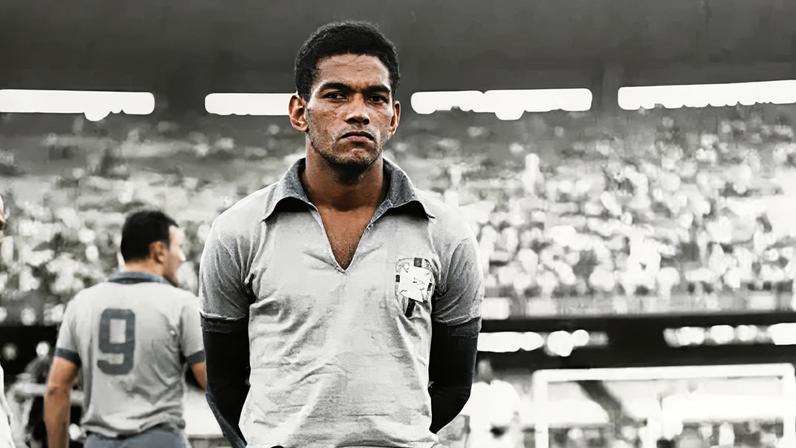 Garrincha durante a Copa de 1962, no Chile