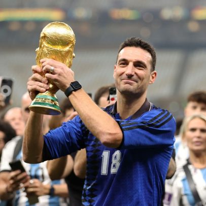 Scaloni completa 100 jogos à frente da Argentina em busca de recorde de Stábile