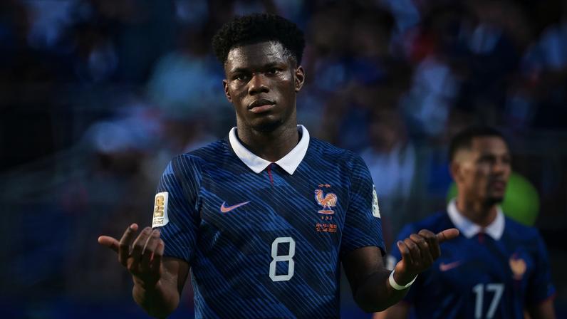 Tchouaméni está fora de França x Paraguai, segundo jornal francês — Foto: Abdulhamid Hosbas/Anadolu via Getty Images