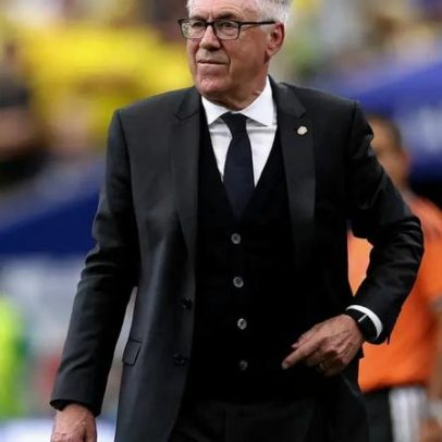 Ancelotti diz não rezar em jogos e celebra de forma contida por medo de lesão