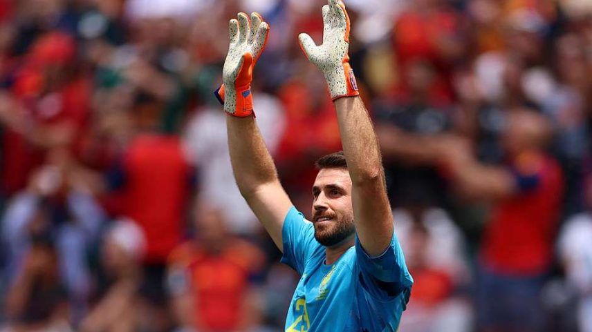 Unai Simon bateu recorde pela Espanha