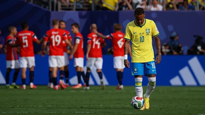 Neymar lamentou gol da Noruega