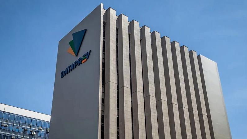 Fachada de sede da Dataprev em Brasília