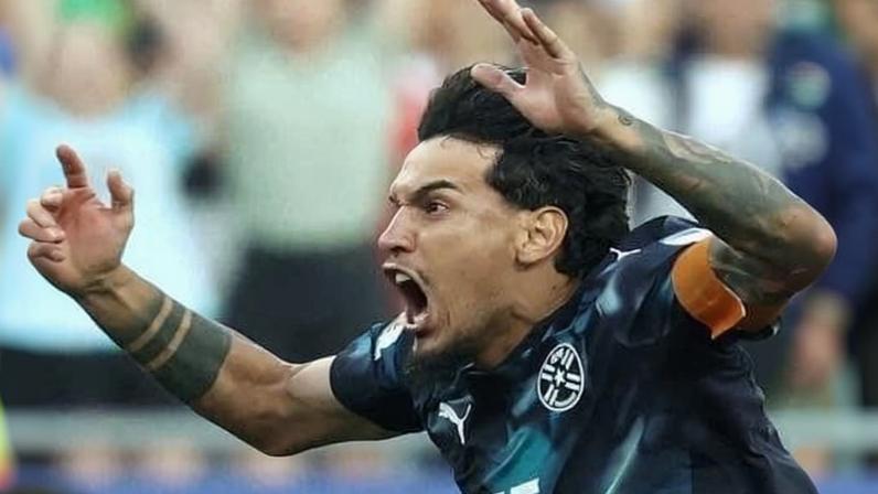Gustavo Gómez vibra com vitória do Paraguai sobre a Alemanha