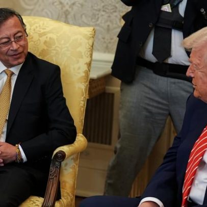 Trump chama Petro de guru e promete rever sanções ao líder colombiano