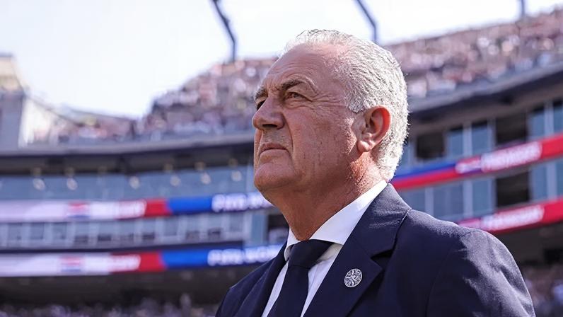 Gustavo Alfaro, treinador do Paraguai na Copa do Mundo de 2026