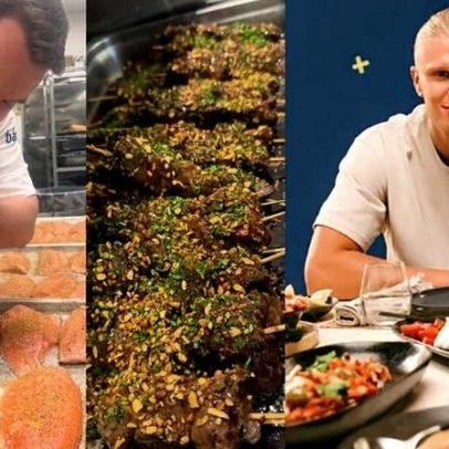 Haaland faz banquete com carnes diversas antes de duelo com Brasil