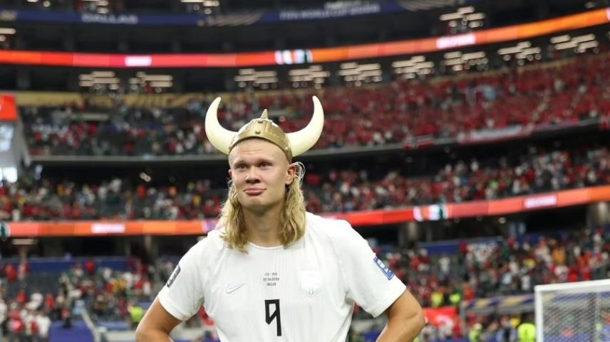 Haaland tem mais gols que jogos e é maior artilheiro da história da Noruega