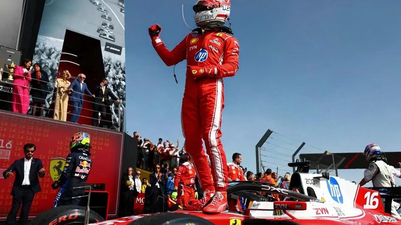 Leclerc vence pela primeira vez em Silverstone