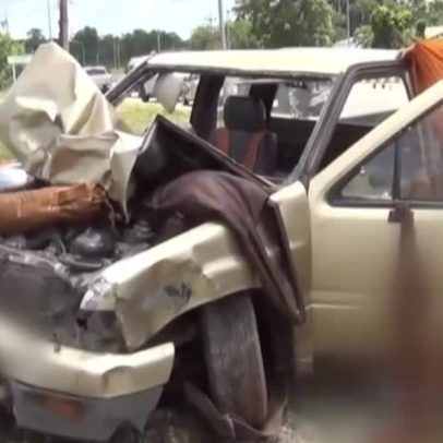 Garoto de 11 anos atropela monges na Tailândia e deixa nove mortos