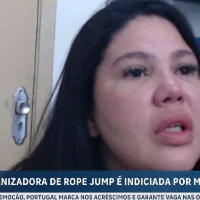 Polícia indicia organizadora pela morte de jovem em salto de rope jump