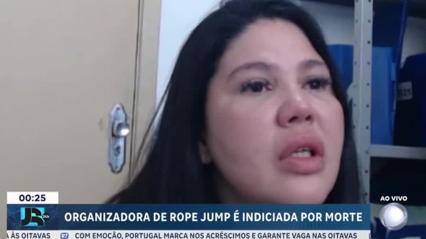 Polícia indicia organizadora por morte de jovem em salto de rope jump