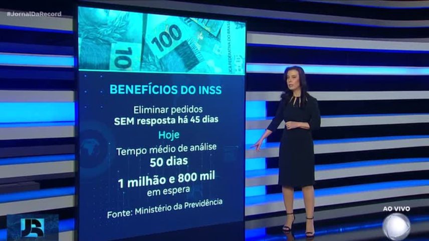 Fila de espera do INSS atingiu o menor nível dos últimos 21 meses