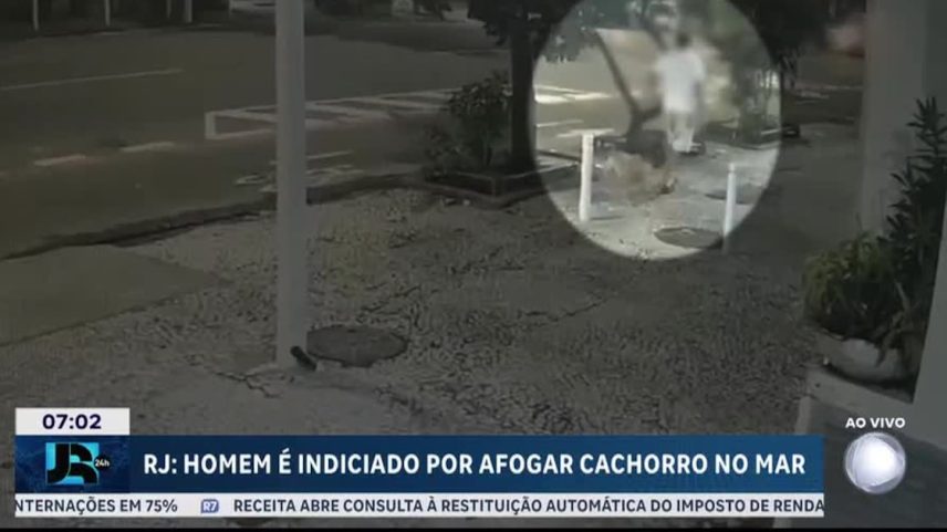 Homem é denunciado por matar o próprio cão afogado na praia de Copacabana, no Rio de Janeiro