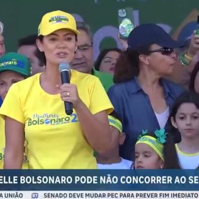 Michelle Bolsonaro pode desistir de disputar o Senado pelo DF