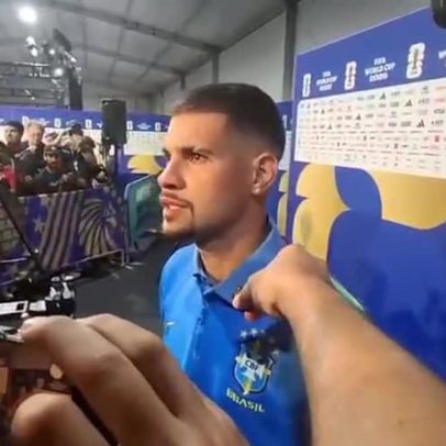 Bruno Guimarães lamenta pênalti perdido na eliminação do Brasil