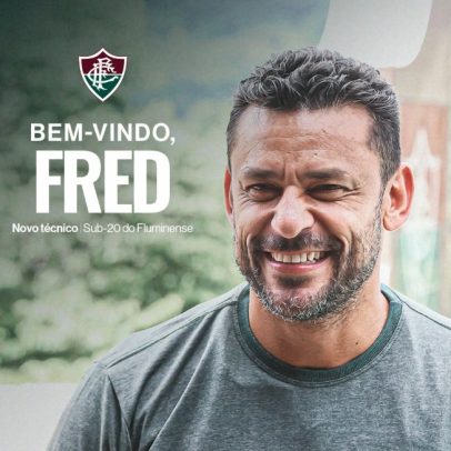 Fluminense anuncia Fred como novo técnico do sub-20